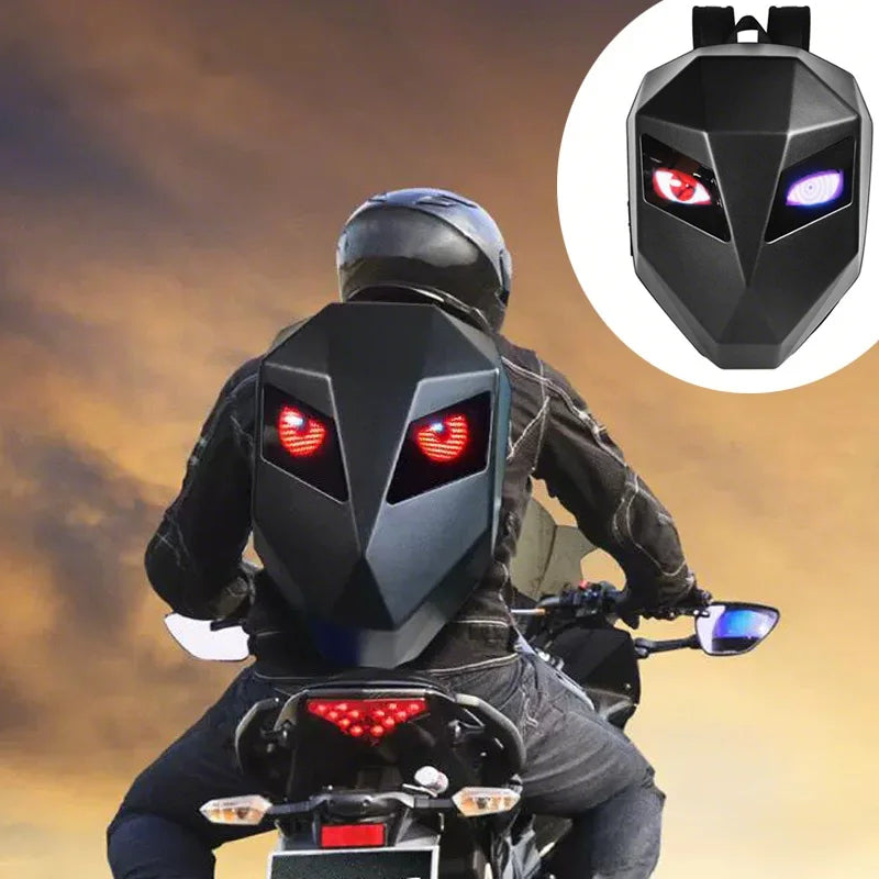 LED locomotiva zaino Display schermo Business travel Laptop zaino uomo outdoor espanso moto ciclismo zaino per donna
