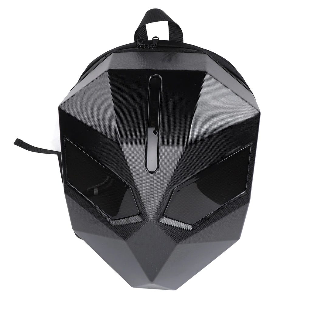 Zaino a LED Zaino per moto a LED Zaino per moto a LED 60x48 Pixel Borsa per casco con guscio rigido per schermo programmabile con controllo APP