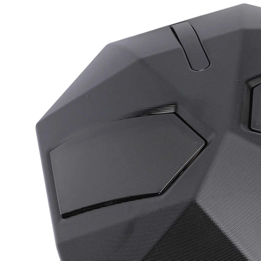 Zaino a LED Zaino per moto a LED Zaino per moto a LED 60x48 Pixel Borsa per casco con guscio rigido per schermo programmabile con controllo APP