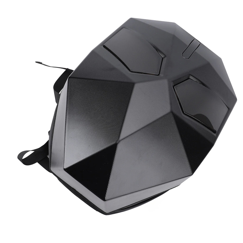 Zaino a LED Zaino per moto a LED Zaino per moto a LED 60x48 Pixel Borsa per casco con guscio rigido per schermo programmabile con controllo APP