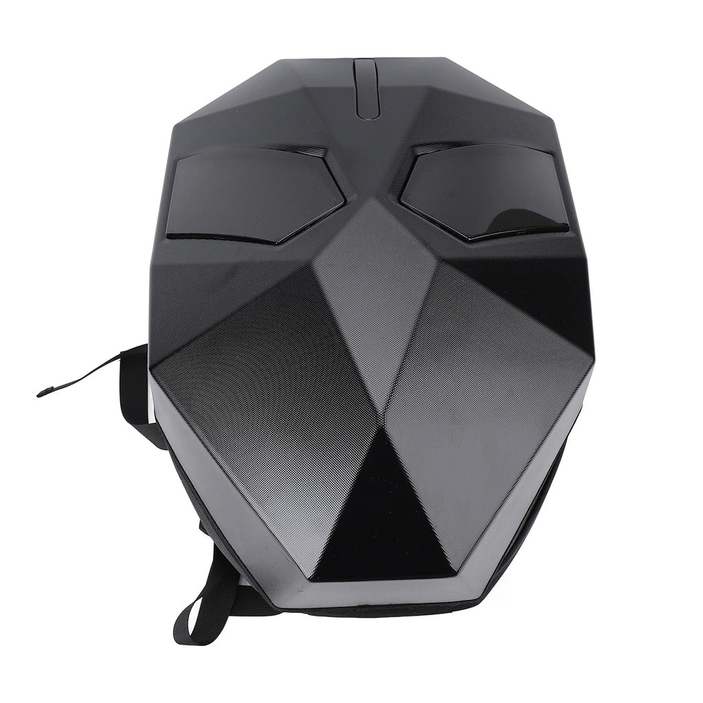 Zaino a LED Zaino per moto a LED Zaino per moto a LED 60x48 Pixel Borsa per casco con guscio rigido per schermo programmabile con controllo APP