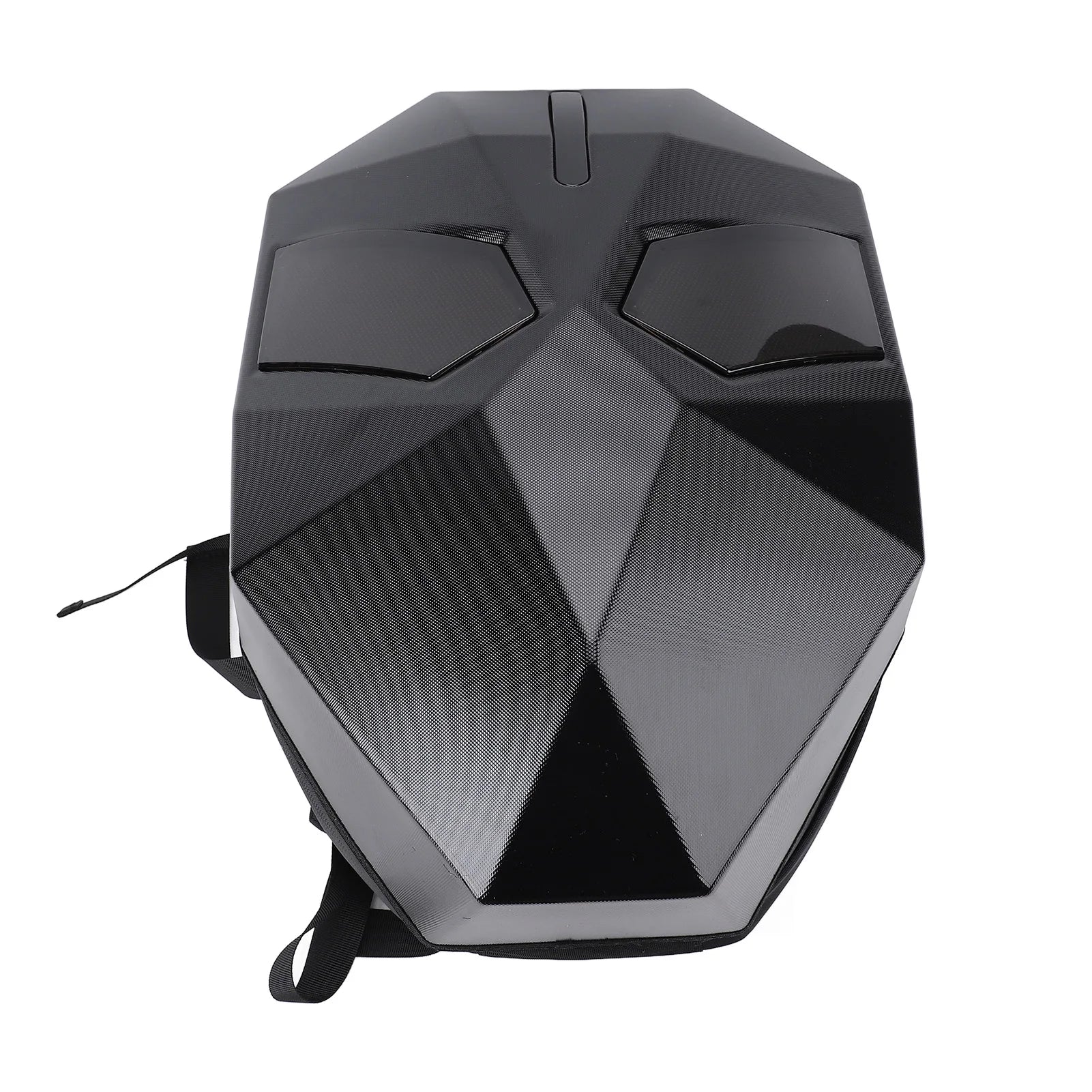 Zaino a LED Zaino per moto a LED Zaino per moto a LED 60x48 Pixel Borsa per casco con guscio rigido per schermo programmabile con controllo APP