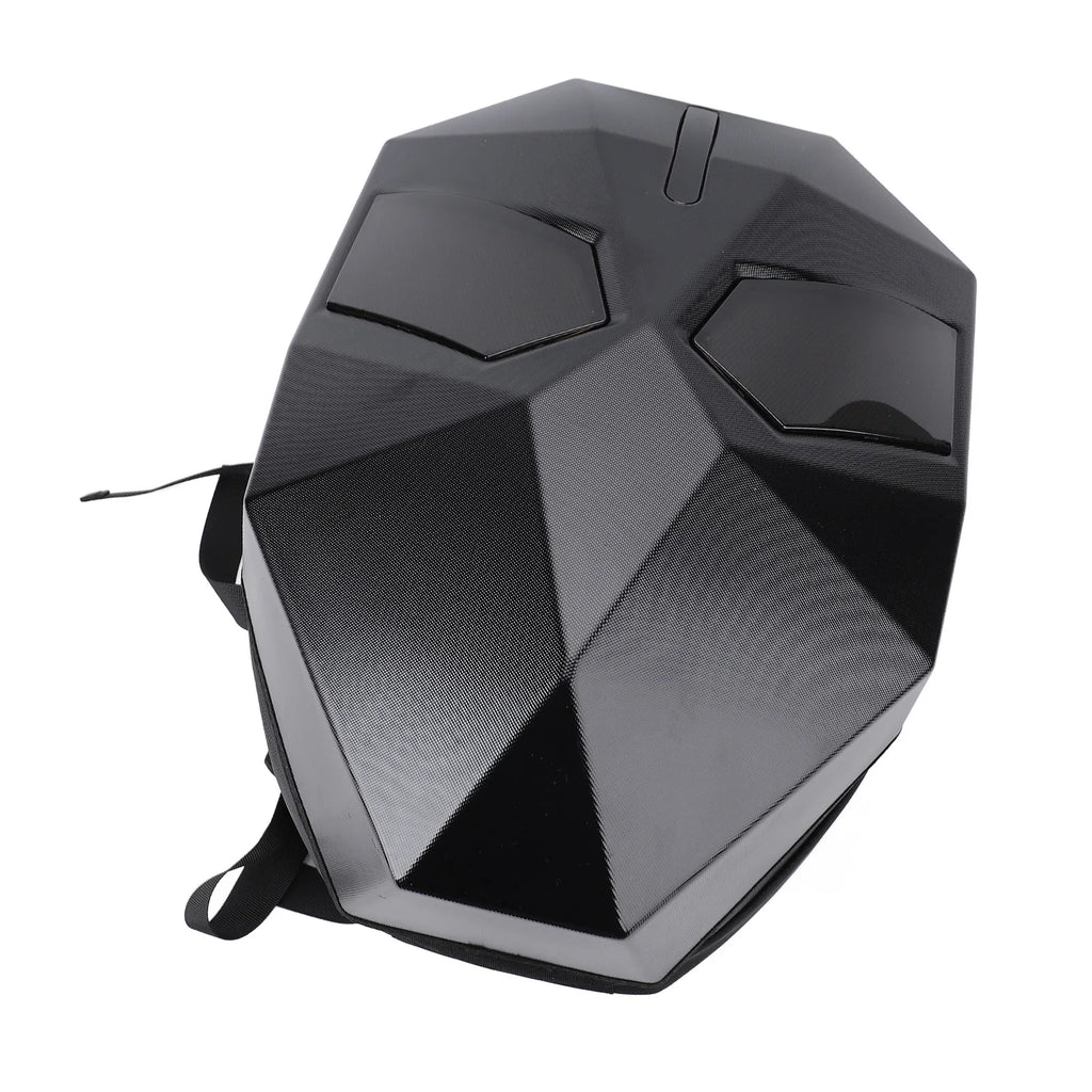 Zaino a LED Zaino per moto a LED Zaino per moto a LED 60x48 Pixel Borsa per casco con guscio rigido per schermo programmabile con controllo APP