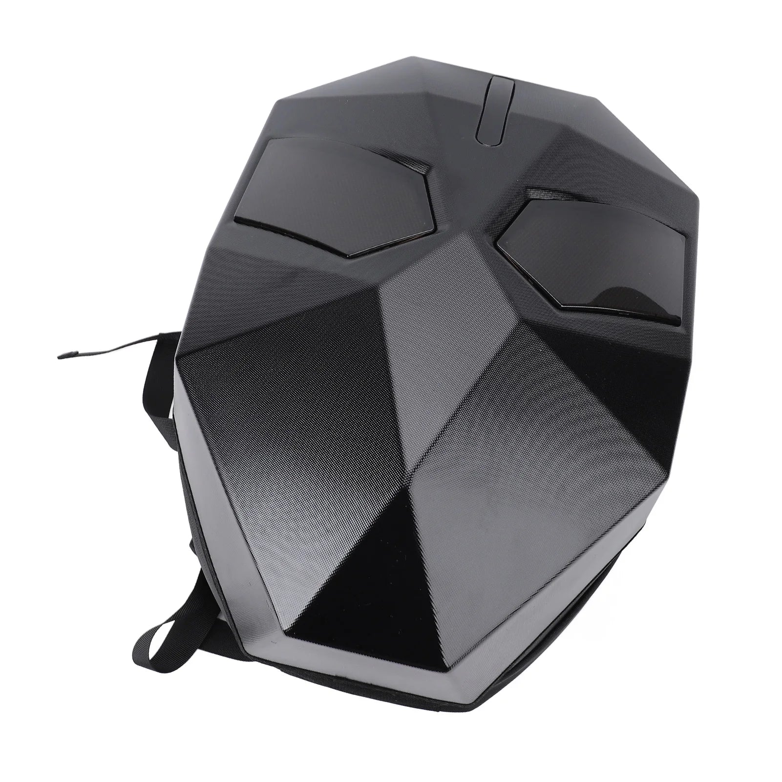 Zaino a LED Zaino per moto a LED Zaino per moto a LED 60x48 Pixel Borsa per casco con guscio rigido per schermo programmabile con controllo APP